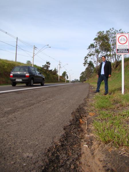 Curumim pede ciclovia na Rodovia Antonio Butignoli